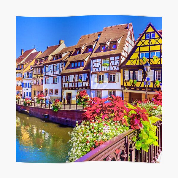 Villages d'Alsace, Alsace, France Poster