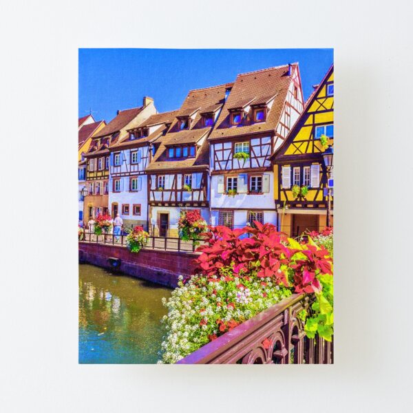 Villages d'Alsace, Alsace, France Impression montée sur toile