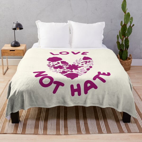Item preview, Love Not Hate designed and sold by Windmill Wildflowers.