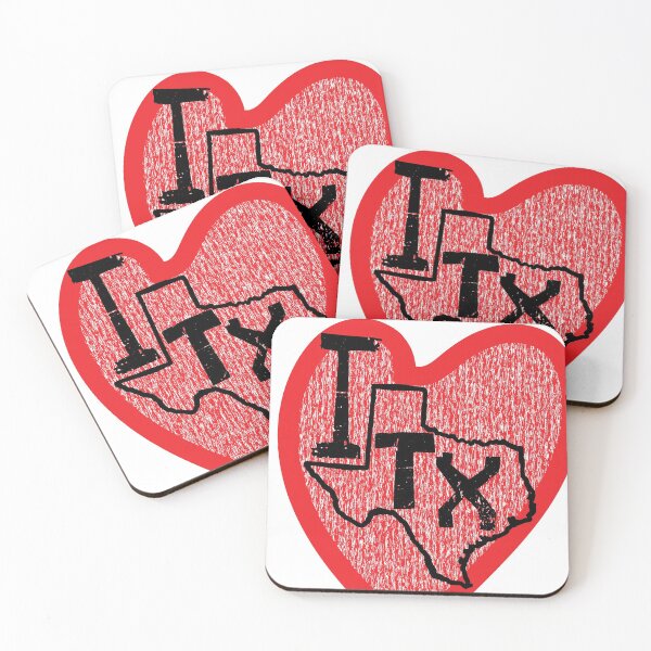 Item preview, I Love Texas I Heart Texas designed and sold by pelagio.