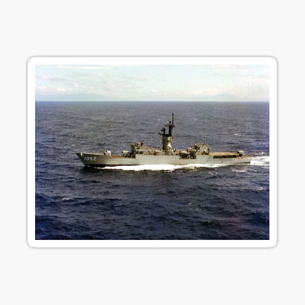 USS KNOX FF 1052 DE 1052 Silhouette Decal U S Navy USN Military 