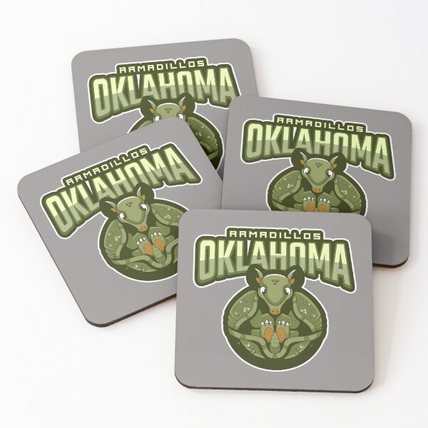 Item preview, OKLAHOMA ARMADILLOS designed and sold by AndPeace702.