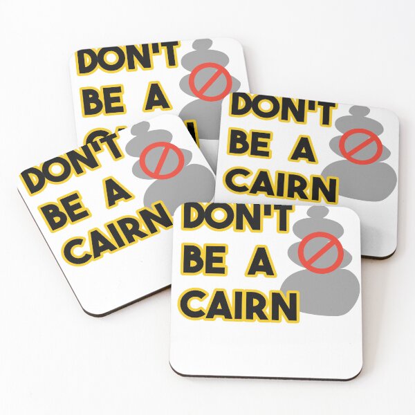 Item preview, Don't Be a Cairn (Karen) Anti Rock Stacking designed and sold by mkopka.
