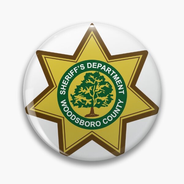 Item preview, Woodsboro County Sheriff's Department Badge designed and sold by Lindecent.