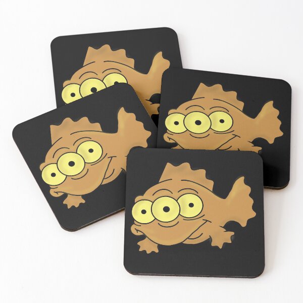Item preview, Blinky Simpsons fish designed and sold by wiccantoadstyle.