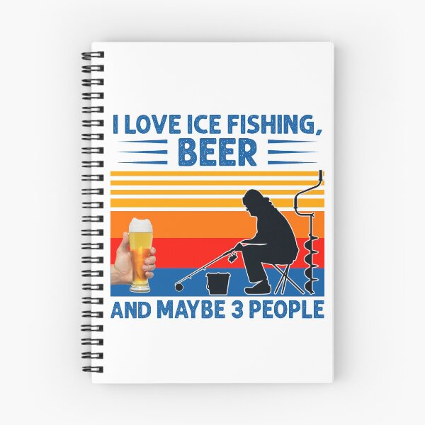 Item preview, LOVE ICE FISHING & BEER COLLECTION designed and sold by JRM Tees & More Store.