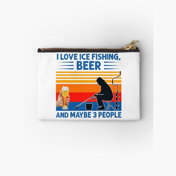 Item preview, LOVE ICE FISHING & BEER COLLECTION designed and sold by JRM Tees & More Store.