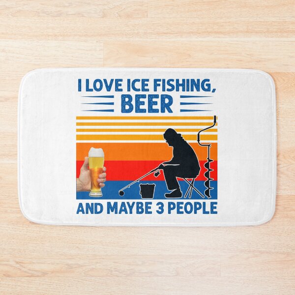 Item preview, LOVE ICE FISHING & BEER COLLECTION designed and sold by JRM Tees & More Store.