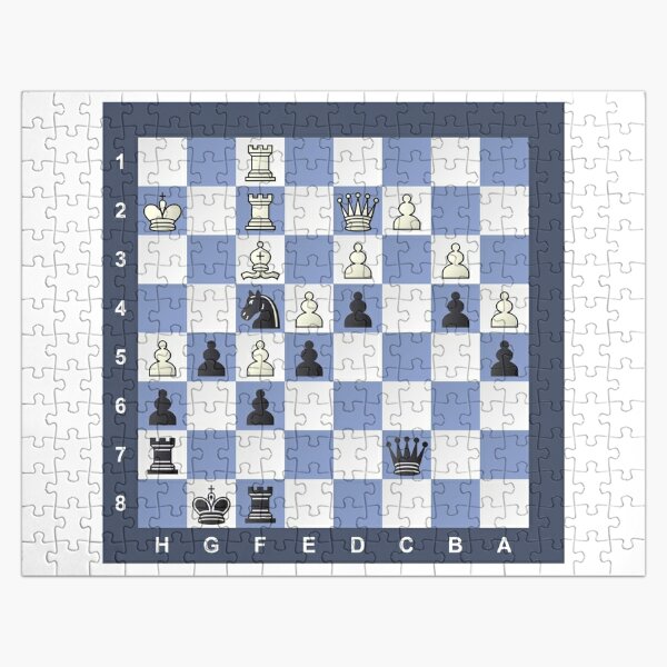 Chess Puzzle #Chess #Puzzle #ChessPuzzle Jigsaw Puzzle