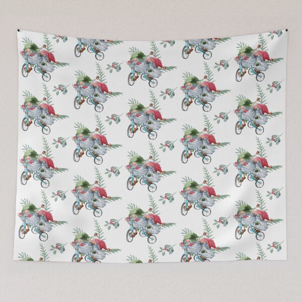 Item preview, Festive time with two gnomes designed and sold by WildingClan.