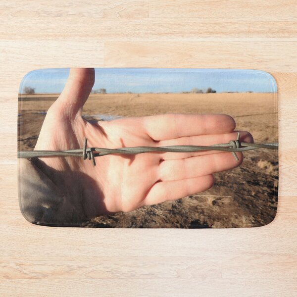 Item preview, Hand behind barbed wire  designed and sold by Stephanie  Skeem.