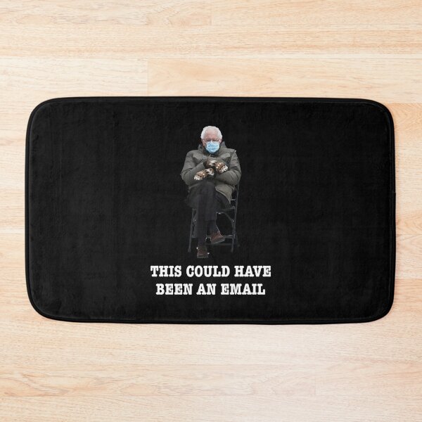 Item preview, Bernie Mittens Funny Bernie Sanders Meme Inauguration Day designed and sold by hibamouafak.
