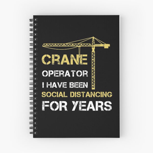 Item preview, Crane Operator funny quote saying gift idea,crawler crane man women,construction crane job title,operator training designed and sold by Essakhi12.