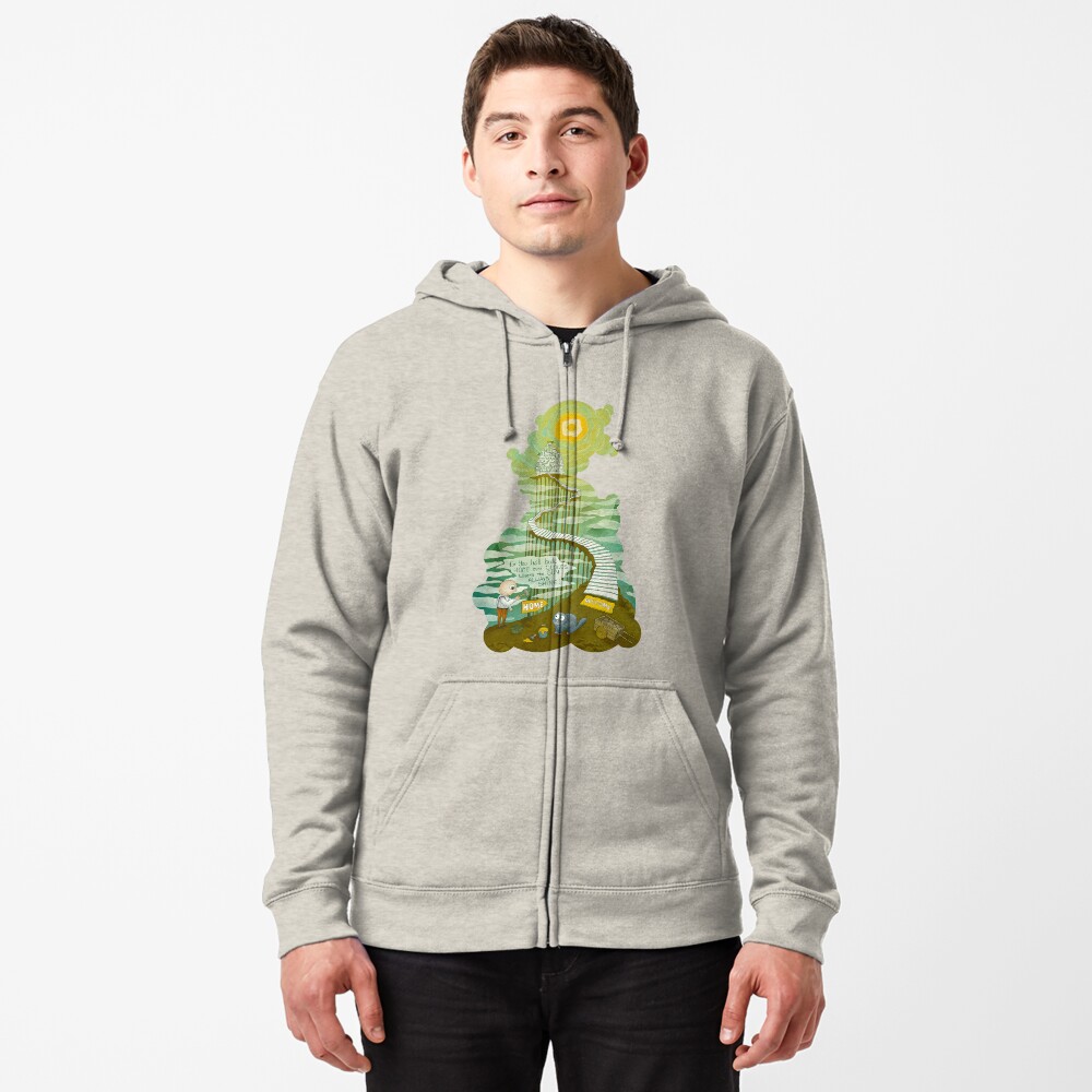 Item preview, Zipped Hoodie designed and sold by Ruta.
