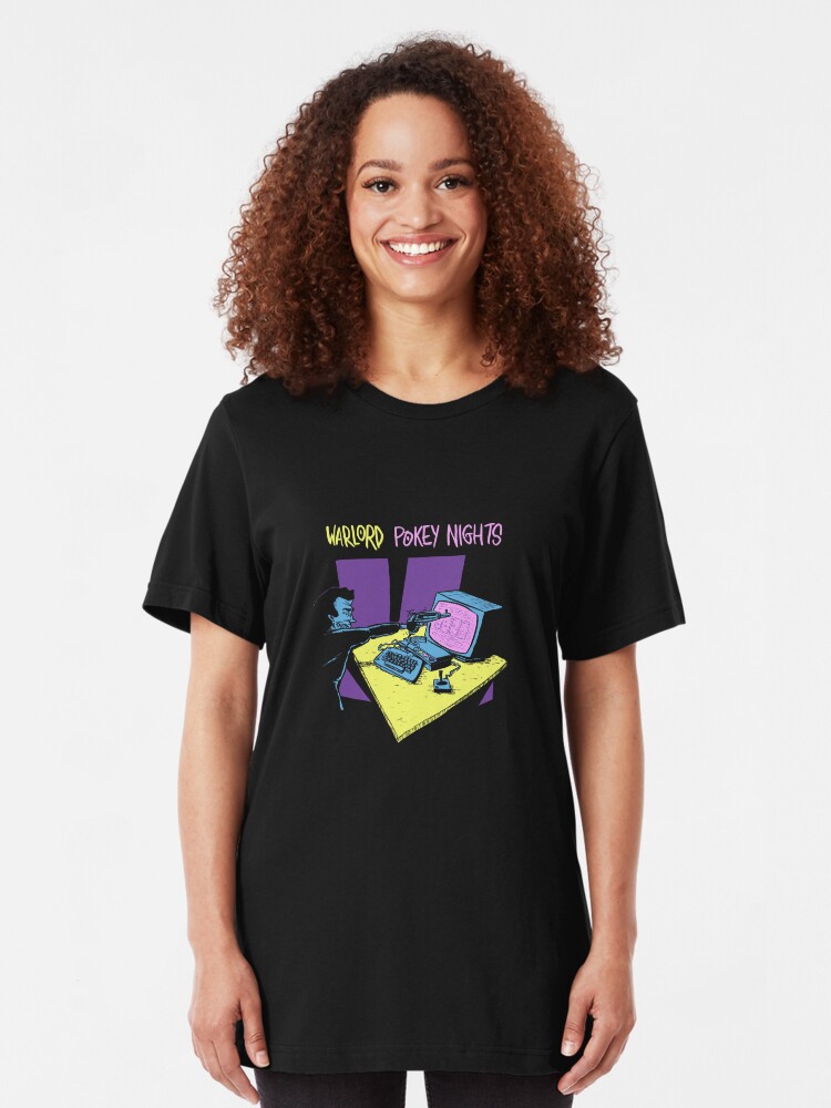 Alternate view of Warlord - Pokey Nights Slim Fit T-Shirt