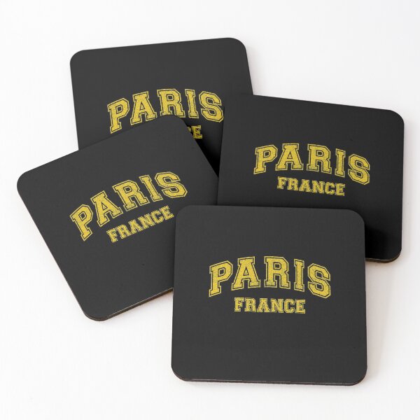 Item preview, Paris France, Classic College font, vintage grunge designed and sold by webdango.