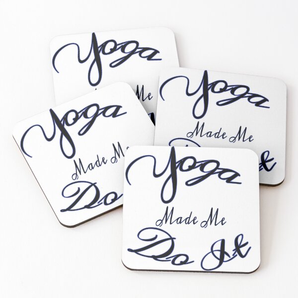Item preview, Yoga made me do it shirt for girls, yoga made me do it phone cases, yoga made me do it duffle bag, yoga made me do it makes, yoga made me do it water bottle, yoga made me do it leggings   designed and sold by Poussyarts.