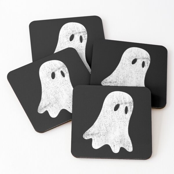 Item preview, Cute Retro Vintage Halloween Sheet Ghost designed and sold by TheButtonCrew.
