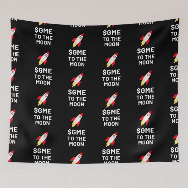 Item preview, GME to the Moon - Wall Street  designed and sold by reallyrealnow.