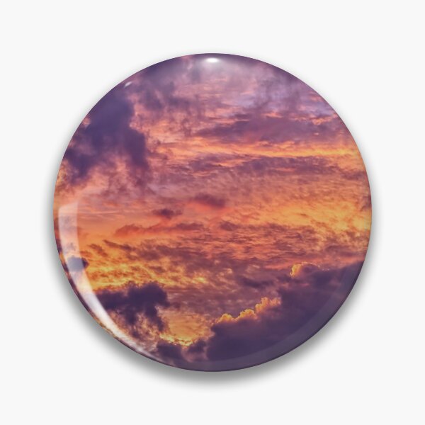 Item preview, Big Purple Color Powerful Sunset Clouds at Summer designed and sold by digoarpi.