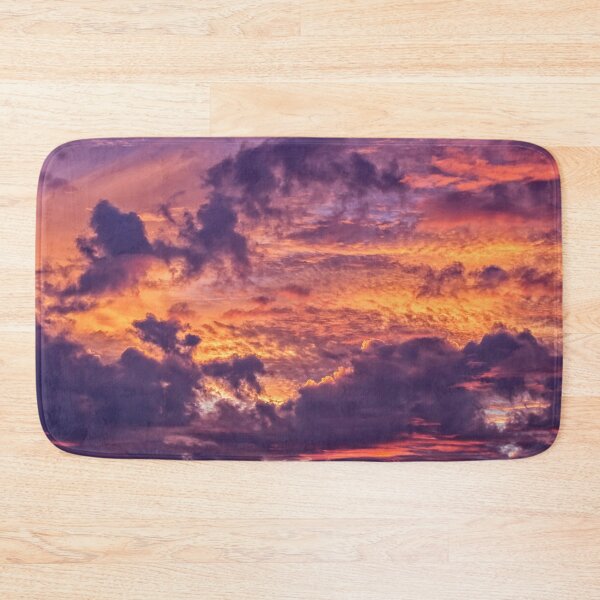 Item preview, Big Purple Color Powerful Sunset Clouds at Summer designed and sold by digoarpi.