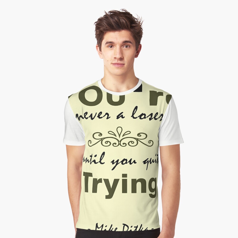 Mike Ditka Sports Quotes Graphic T-Shirt for Sale by