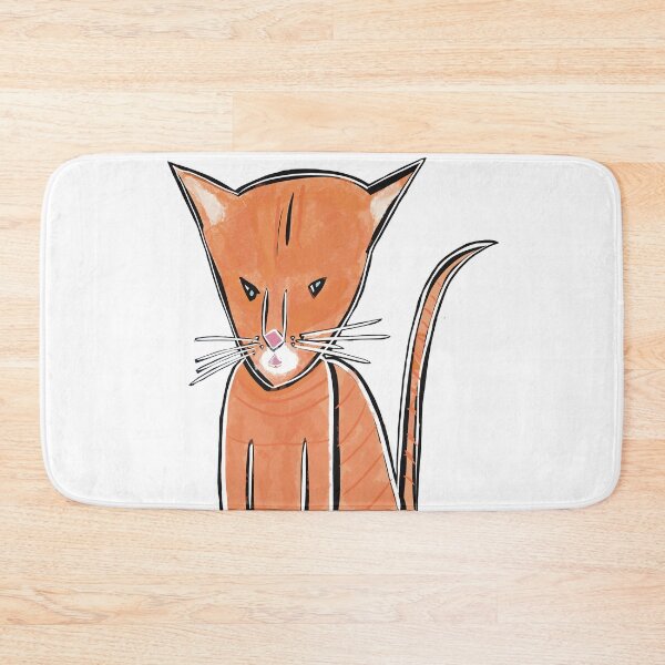 Item preview, Orange Kitty designed and sold by STACEY FLATT.