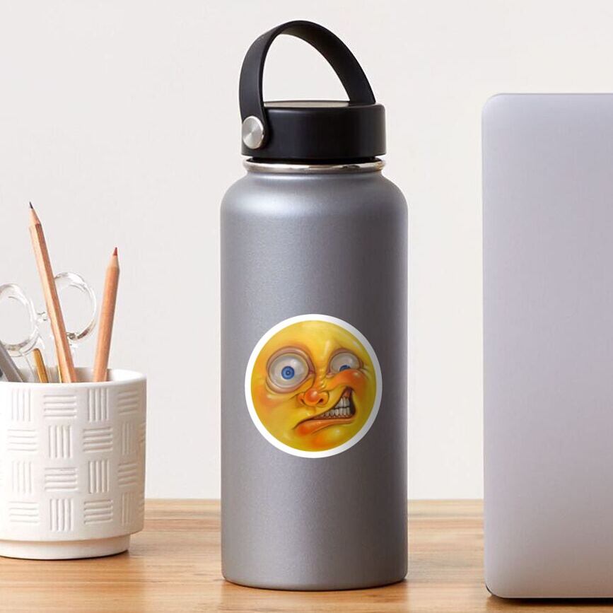 Yellow Jelly Head Sticker