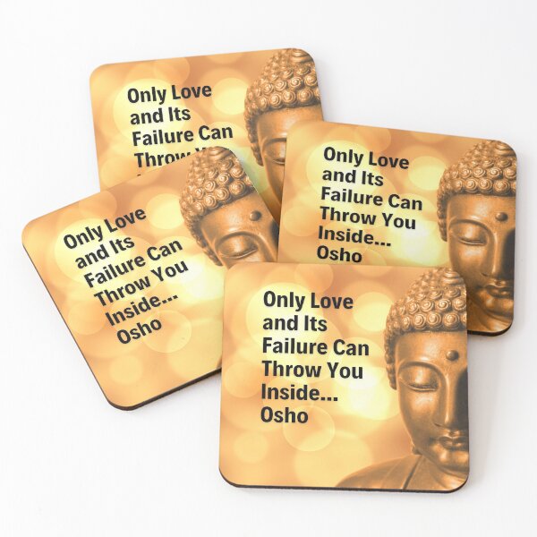 Item preview, Osho Quote - Only Love and Its Failure Can Throw You Inside... designed and sold by RetComly.