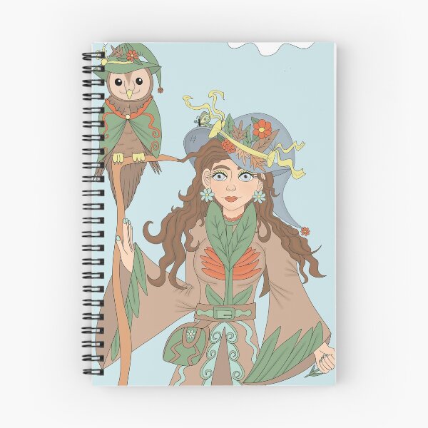 Item preview, Witch with Owl designed and sold by drawwithren.