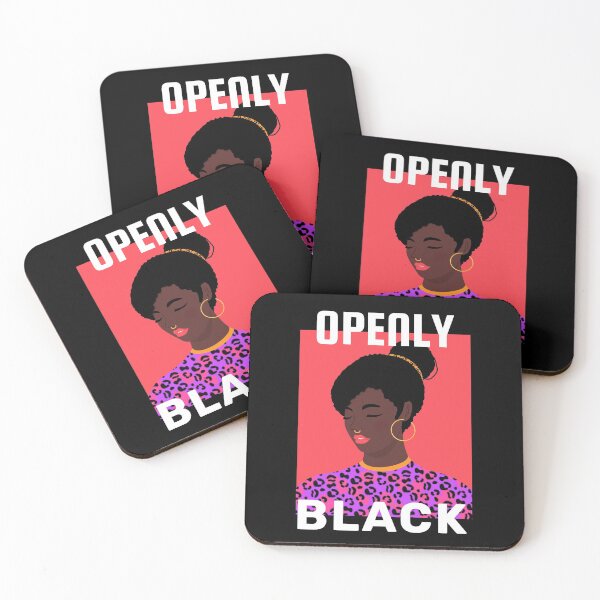 Item preview, Openly Black Openly Black And Proud designed and sold by KLINESTORE.