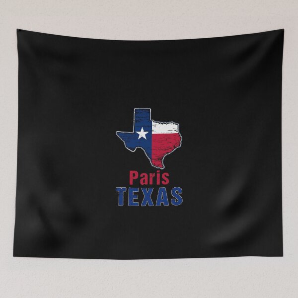 Item preview, Paris Texas State Distressed Flag Outline designed and sold by ha10378.