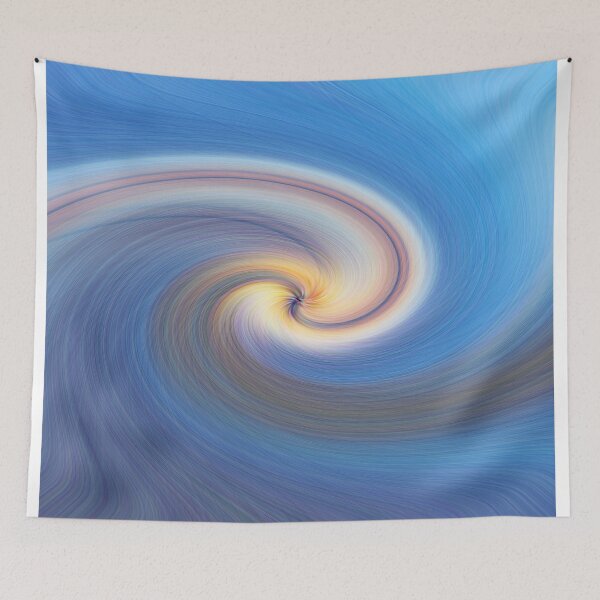 Item preview, Beautiful Digital Graphic Art, Illustration Curved Colorful Blue Lines designed and sold by digoarpi.