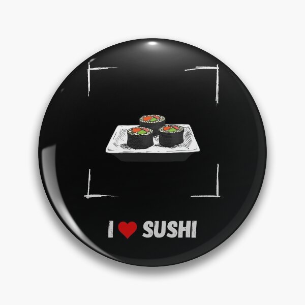 Item preview, i love sushi designed and sold by VibingTrends.