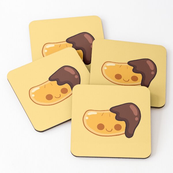 Item preview, kawaii chocolate-dipped sliced orange designed and sold by kittybox.