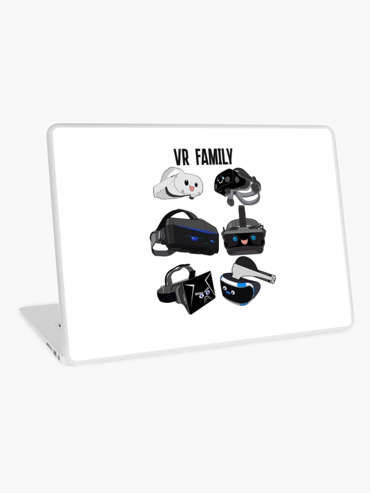 gå vagabond kan opfattes VR Family - Virtual Reality (Oculus, Quest 2, Reverb HP, and original Oculus  Development Kit 1) " Laptop Skin for Sale by designedfeeling | Redbubble