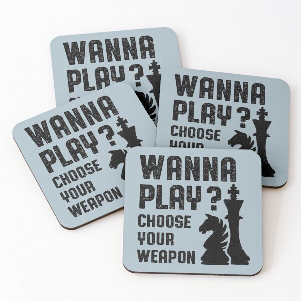Item preview, Chess, Wanna Play? Choose your weapon designed and sold by SleeplessLady.