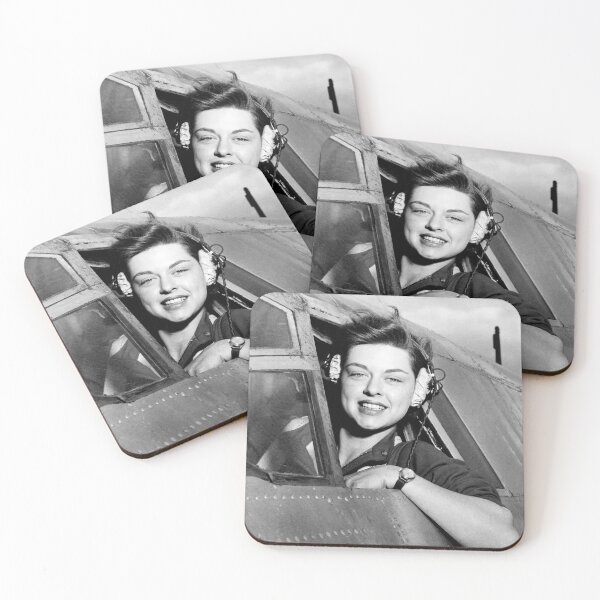 Item preview, Elizabeth Gardner - Women's Airforce Service Pilot - WASP 1943 designed and sold by warishellstore.