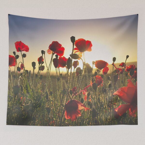 Item preview, Poppies Sunrise designed and sold by TweakyBlinders.