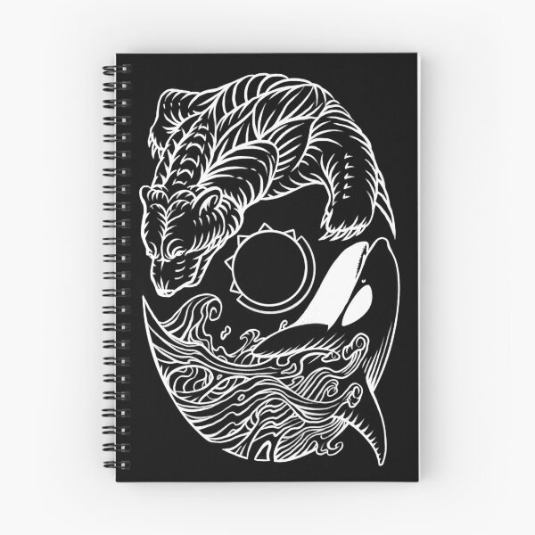 Item preview, Yin Yang White Orca and Bear designed and sold by Vancity Printees.