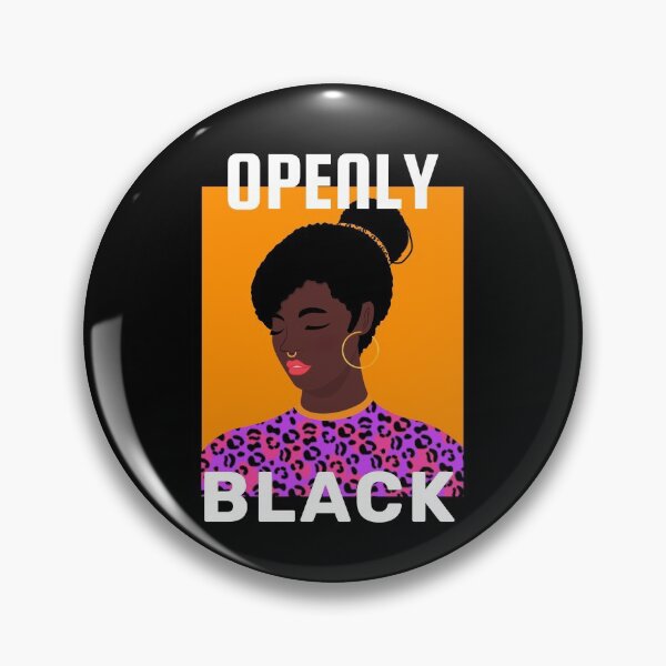 Item preview, Openly Black Openly Black And Proud designed and sold by KLINESTORE.