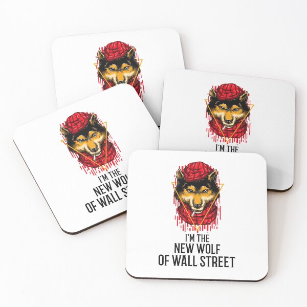 Item preview, I'M THE NEW WOLF OF WALL STREET designed and sold by Creative  Tagging.