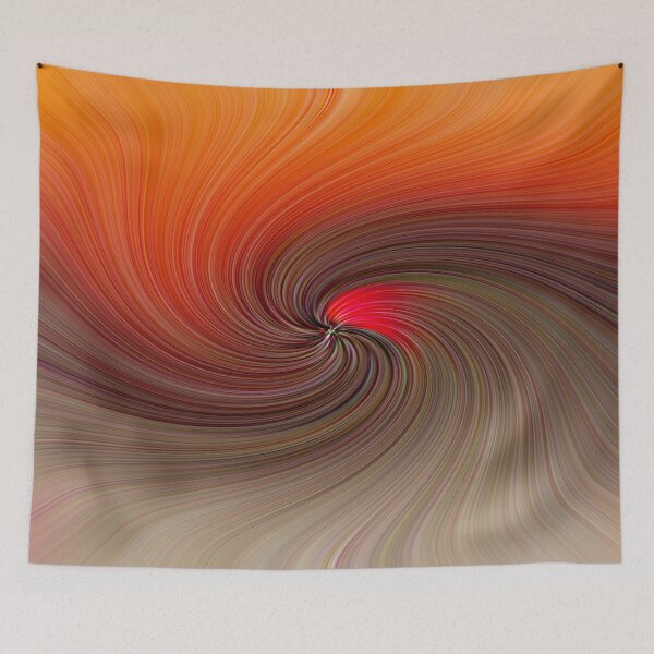 Item preview, Beautiful Digital Graphic Art, Illustration Curved Colorful Red and Brown Lines designed and sold by digoarpi.