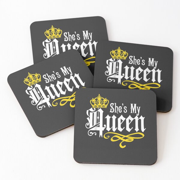 Item preview, She Is My Queen Wife Girlfriend Couples designed and sold by MildredGre.