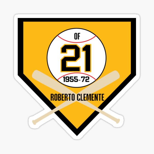 Roberto Clemente - 21 Sticker for Sale by D24designs