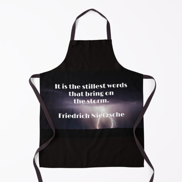 Item preview, It is the stillest words that bring on the storm, Friedrich Nietzsche designed and sold by Pelikancrazy.