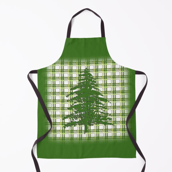 Item preview, Pine Tree on Green Plaid designed and sold by Sharon Schwalbe.