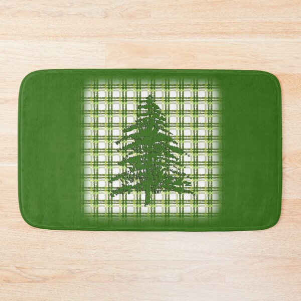 Item preview, Pine Tree on Green Plaid   designed and sold by Sharon Schwalbe.
