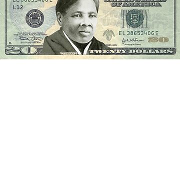 Harriet Tubman Twenty 20 Dollar Bill Novelty Collectible Money with Case