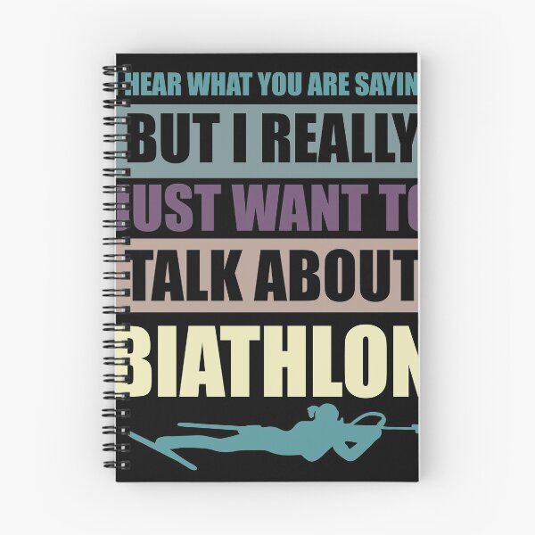 Artikelvorschau, I hear what you are saying but i really just want to talk about Biathlon entworfen und verkauft von Jannisdesign.